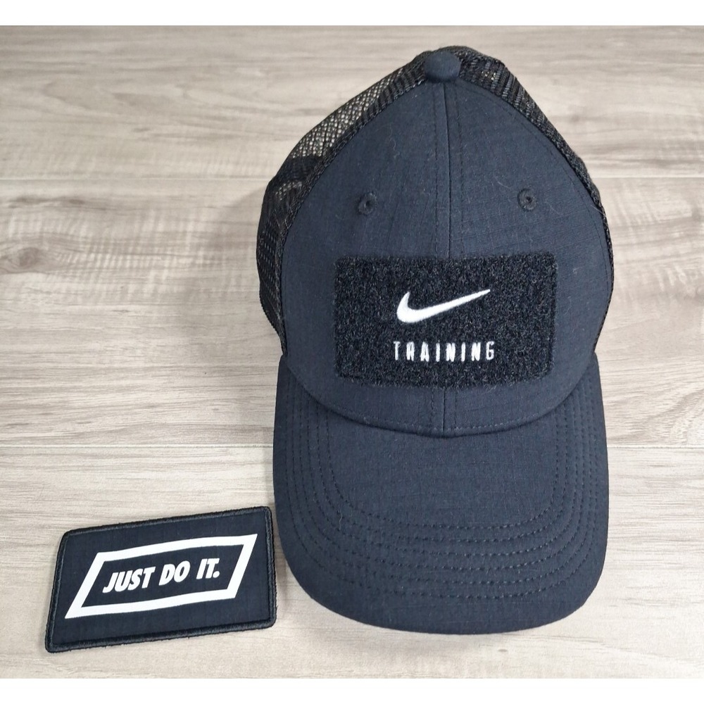 Nike Just do it. Classic 99 Hat Cap Breathable Adjustable Strap Back Black White